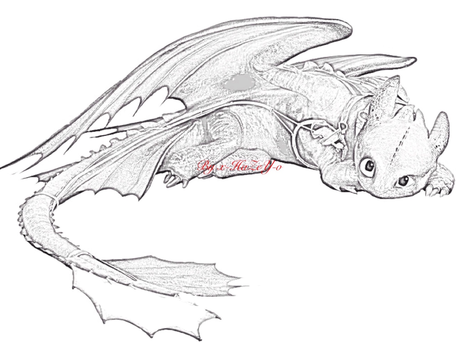 1600x1200 night fury drawing! requests open school of dragons how - Toothless Dragon Drawing