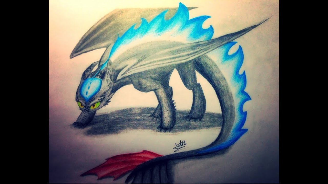 1280x720 speed draw alpha toothless - Toothless Drawing