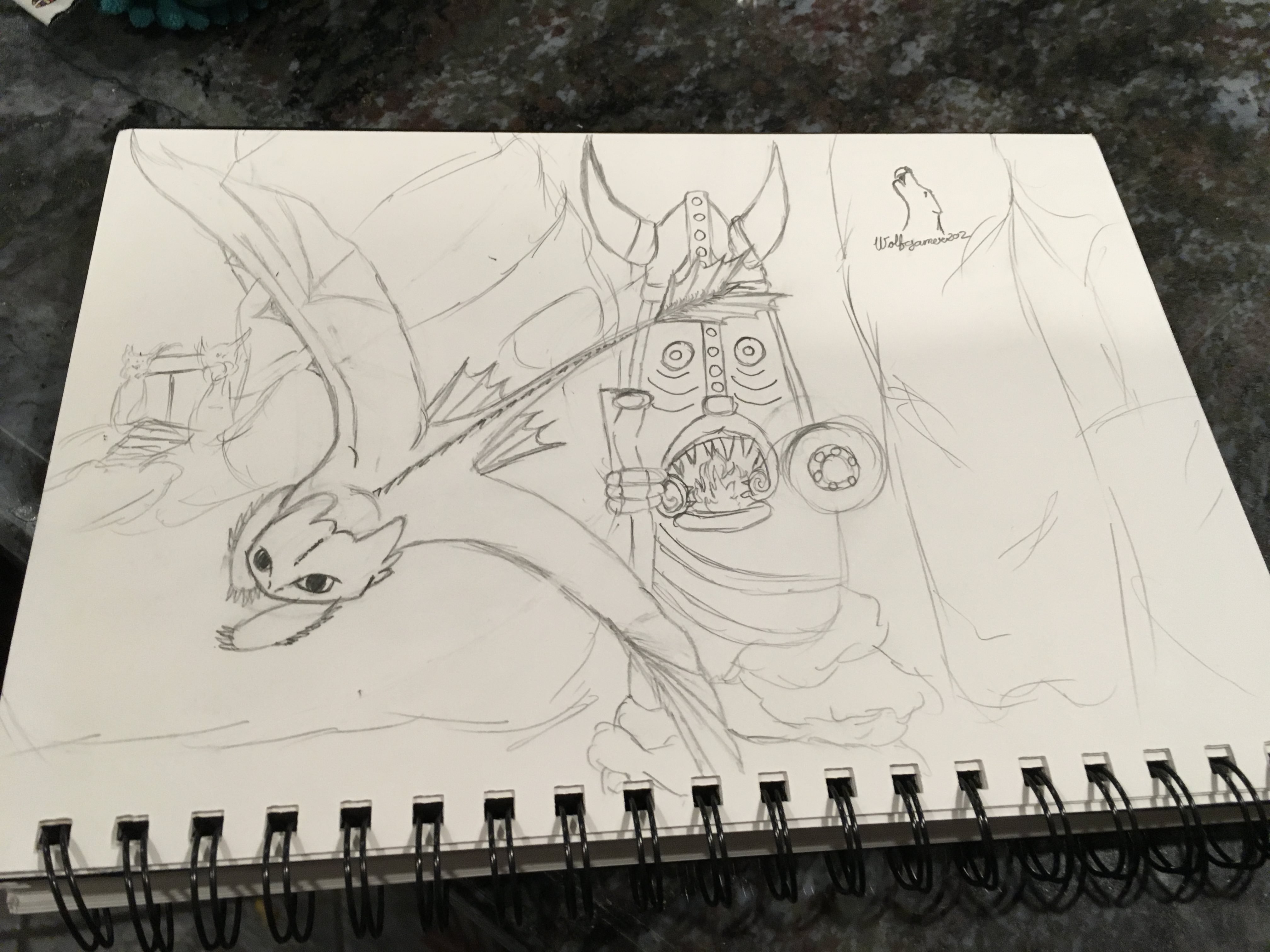 4032x3024 toothless drawing - Toothless Drawing