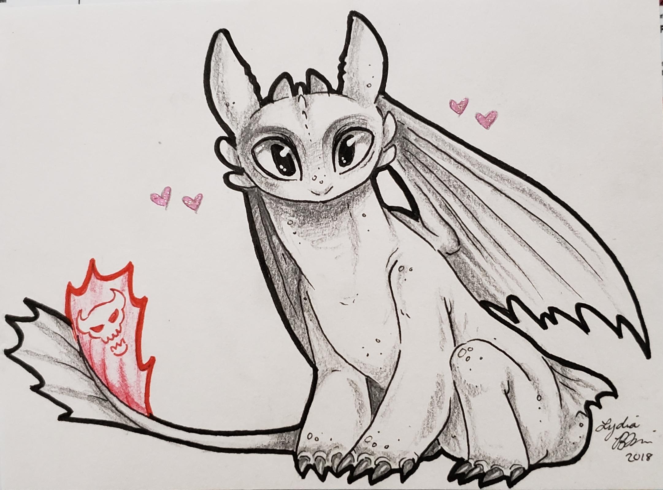 Toothless Drawing At Explore Collection Of