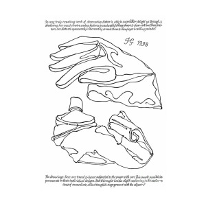 300x300 Plate - Toothpaste Drawing