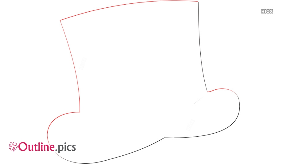 934x534 free clipart top hat drawing outline outline pics - Top Hat Drawing