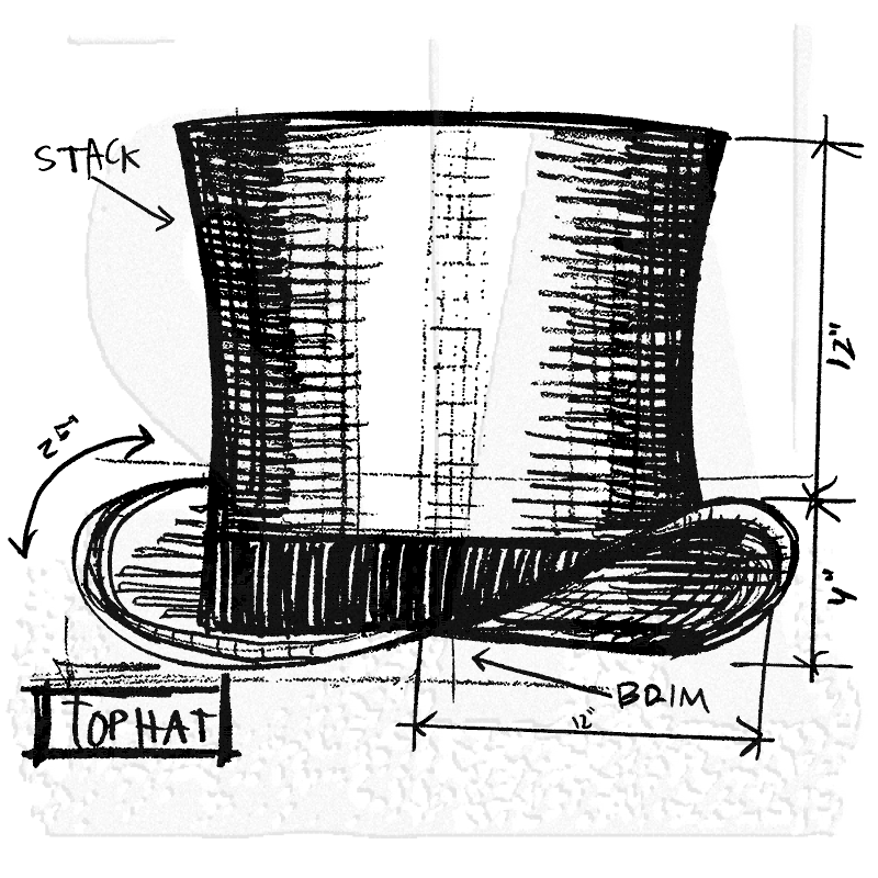 Top Hat Drawing at Explore collection of Top Hat