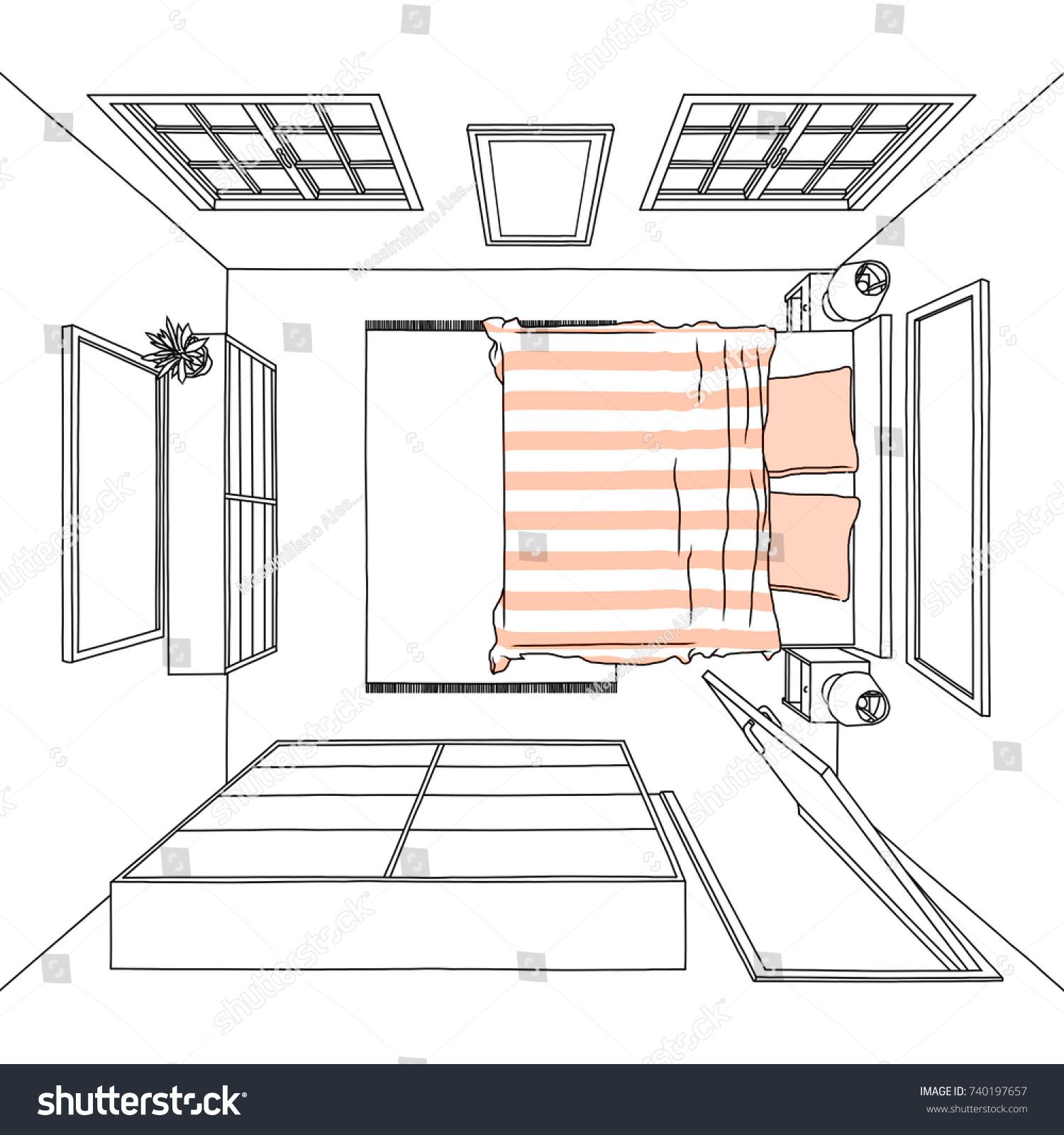 Top View Drawing at Explore collection of Top View