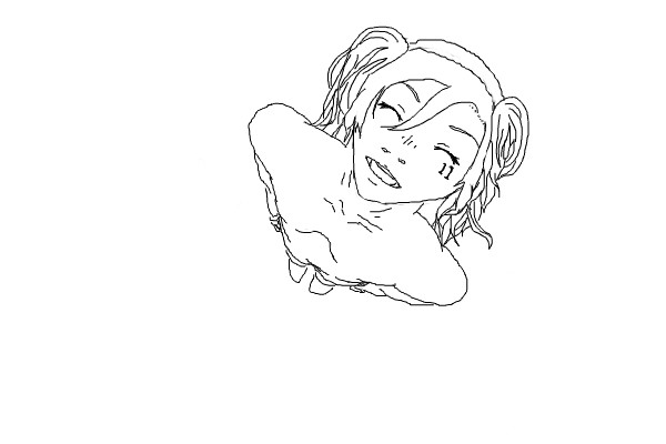 600x400 Top View An Anime Speedpaint Drawing - Top View Drawing