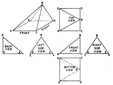 387x292 Mechanical Engineering - Top View Drawing