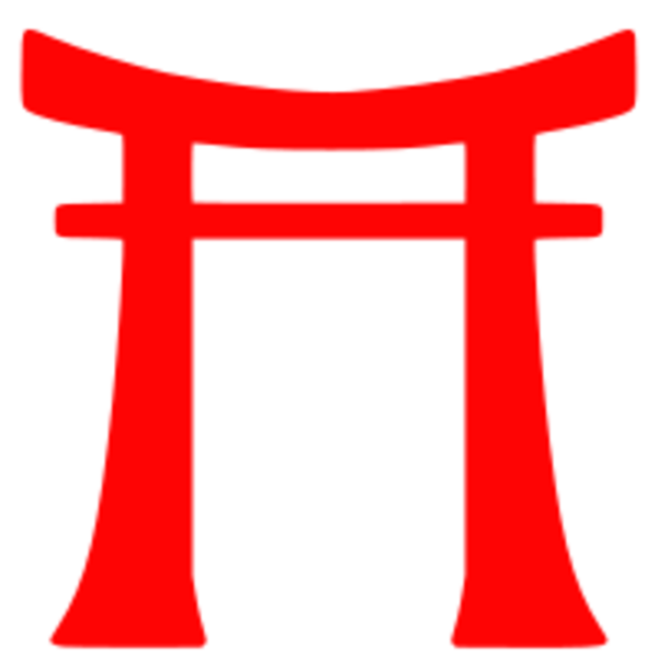 600x600 Torii Gate Clipart Great Free Clipart, Silhouette, Coloring - Torii Gate Drawing