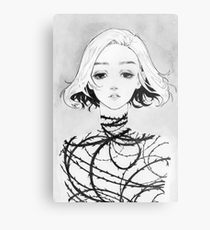 210x230 torn drawing metal prints redbubble - Torn Drawing