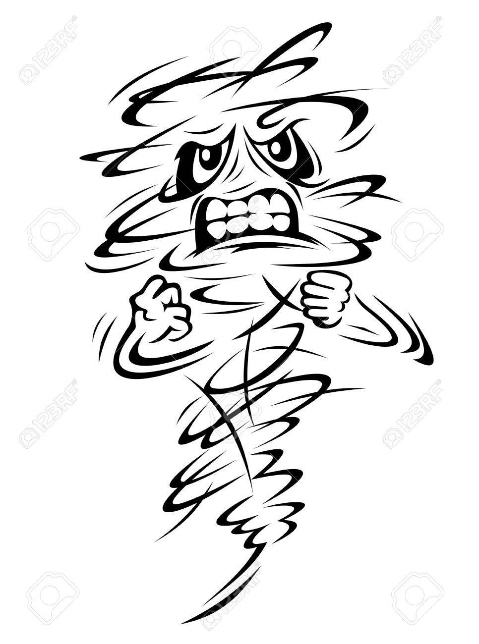 966x1300 drawing vector tornado for free download - Tornado Cartoon Drawing