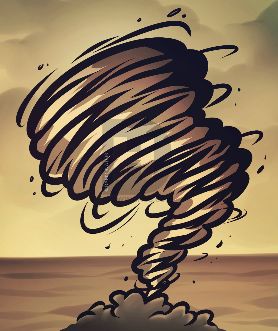 901x1072 how to draw a twister, tornado, step - Tornado Drawing