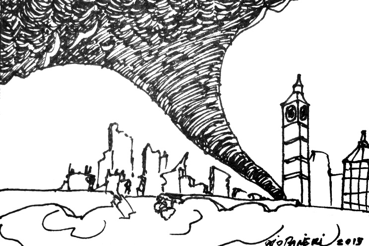 744x496 October - Tornado Drawing Children