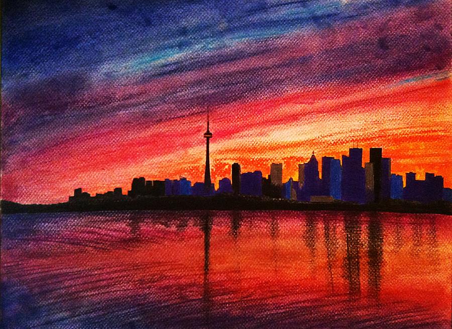 900x655 Toronto Skyline Drawing - Toronto Skyline Drawing