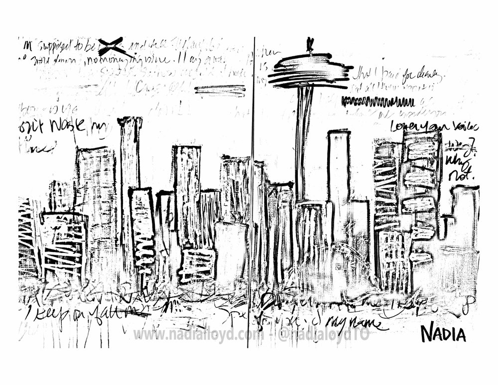 1000x773 Free Toronto Skyline Colouring - Toronto Skyline Drawing