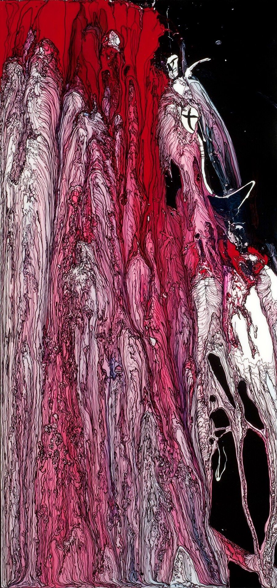 900x1908 torrent - Torrent Drawing