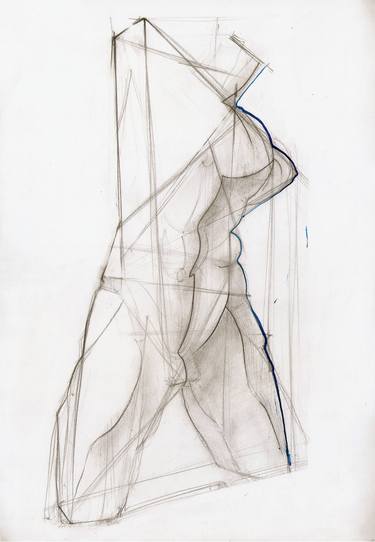 375x542 architectural torso drawing - Torso Drawing