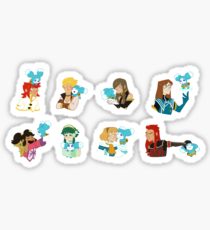 210x230 Tota Drawing Stickers Redbubble - Tota Drawing