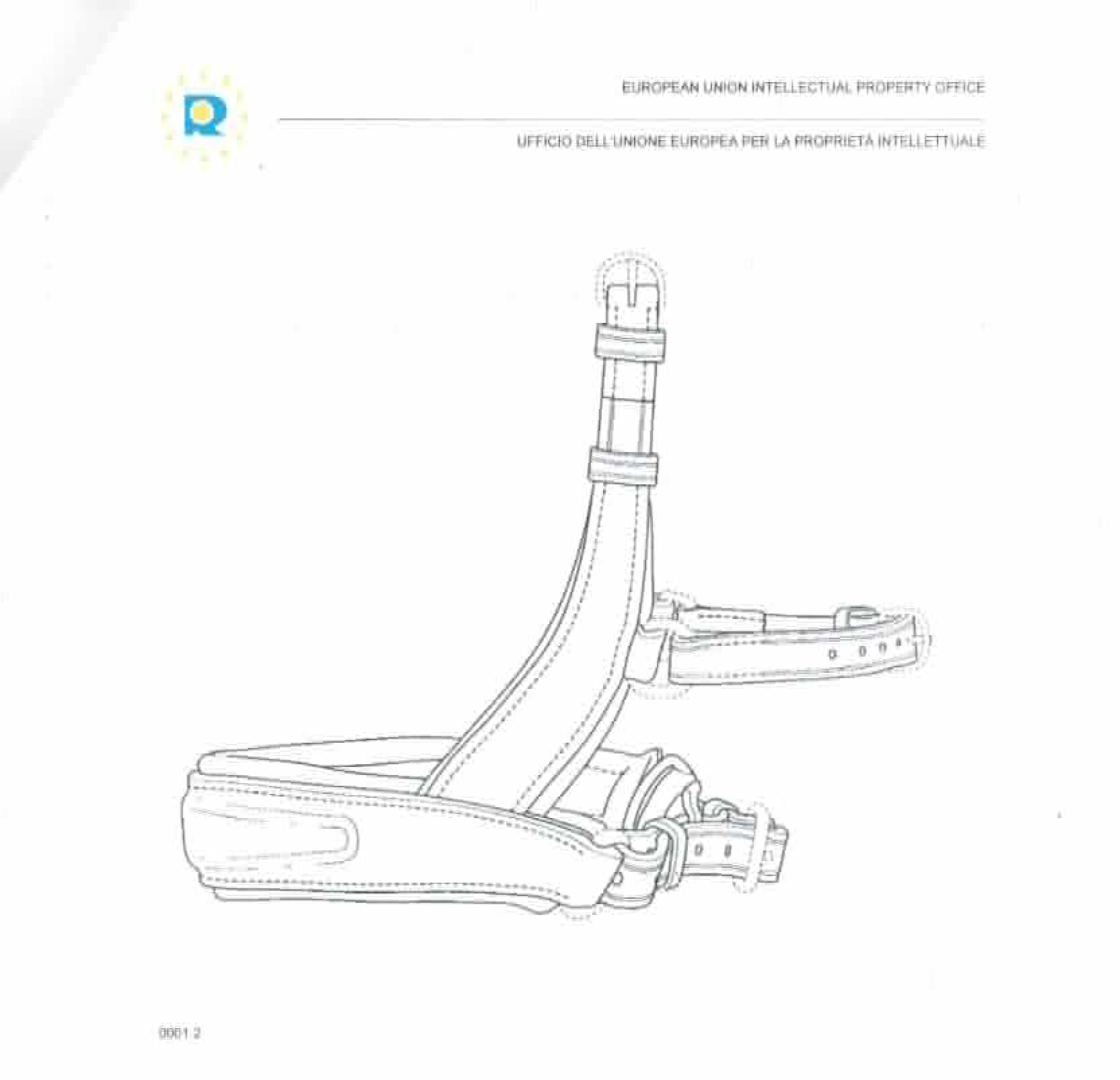 2498x2408 Tota Noseband Patent Drawing - Tota Drawing