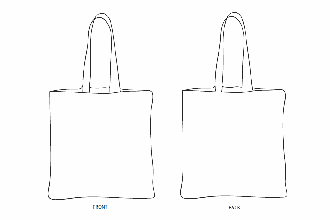 Tote Bag Technical Drawing at Explore collection