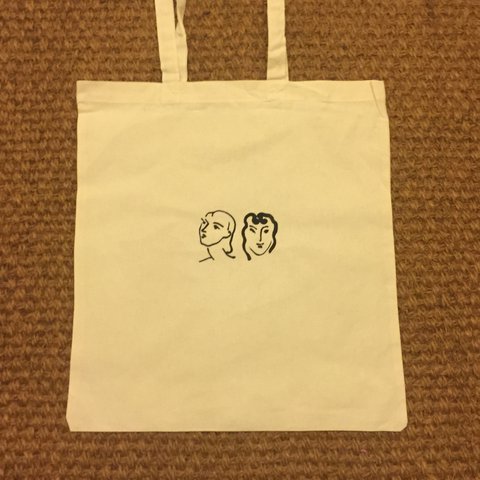 480x480 matisse line drawing tote bag cotton canvas bag - Tote Drawing