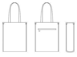 325x240 tote bag technical drawing flat sketches flat sketches - Tote Drawing