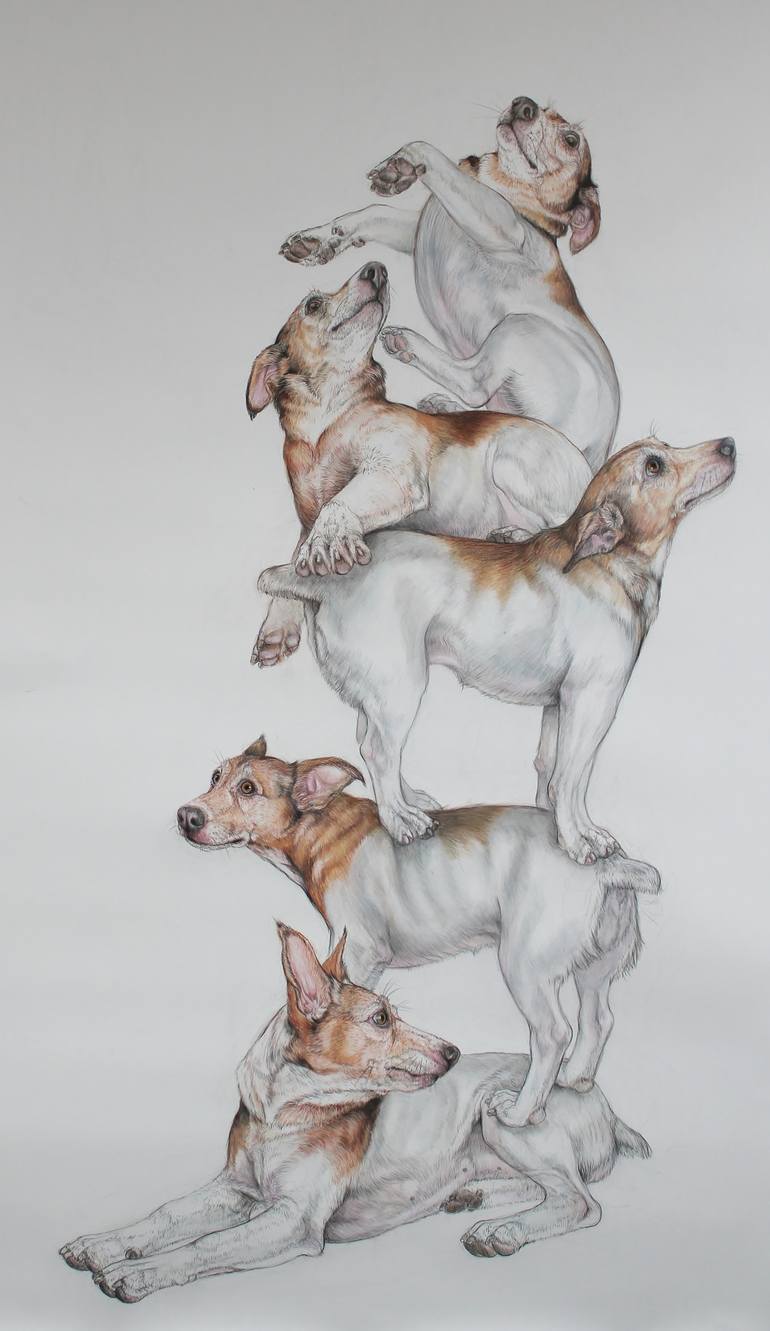 770x1331 tink tumbling totem drawing - Totem Drawing