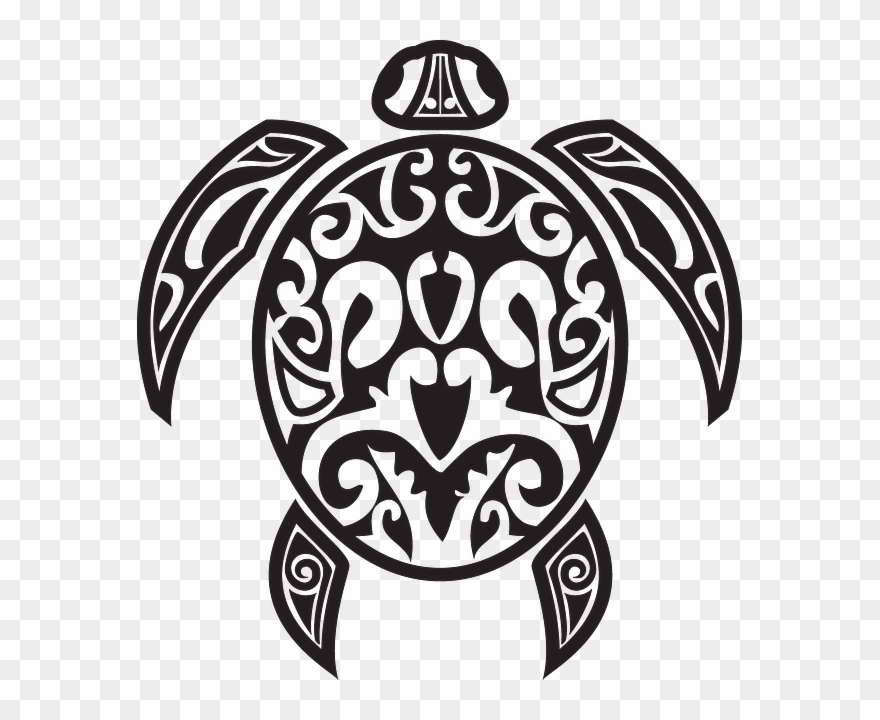 880x720 totem drawing turtle - Totem Drawing