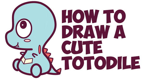 600x336 How To Draw Totodile Archives - Totodile Drawing