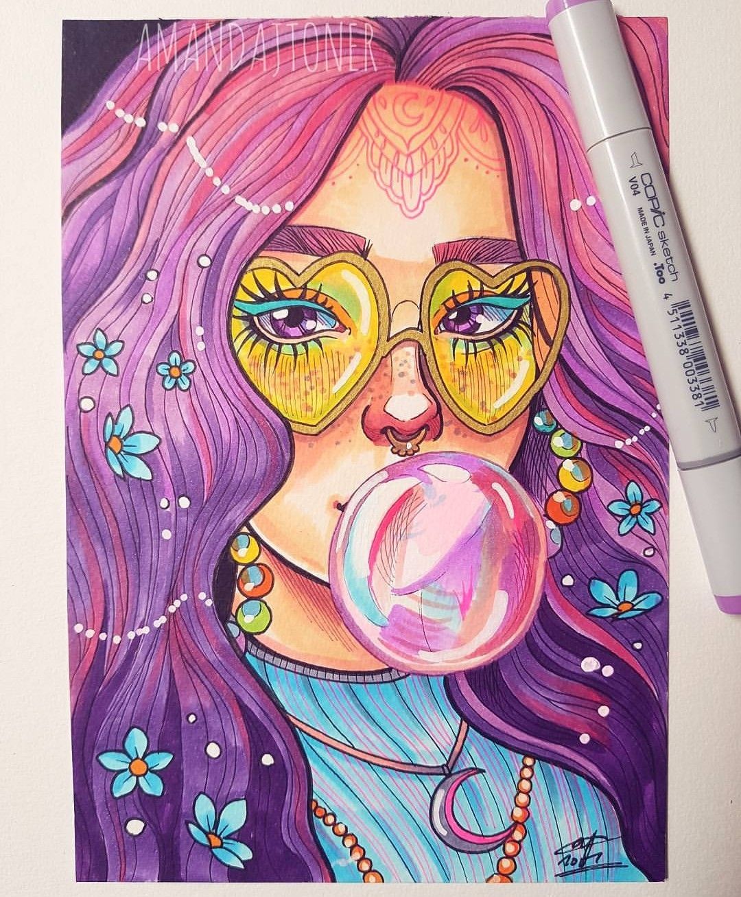 Touch Marker Drawing at PaintingValley.com | Explore collection of ...