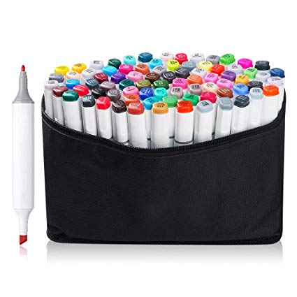 425x425 Set Color Touchnew Alcohol Graphic Drawing Art Dual - Touch Marker Drawing