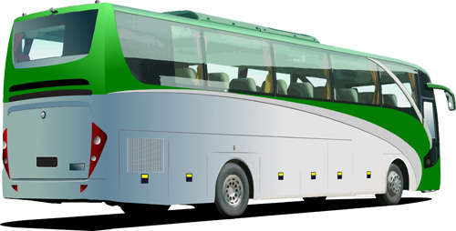 500x254 Bus Tour Vector Free Download Free Vector Download - Tour Bus Drawing
