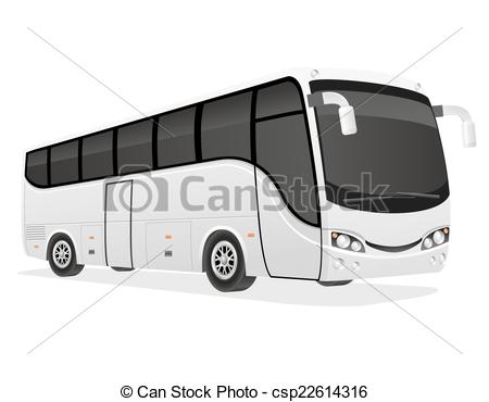 450x370 Tour Bus Clipart And Stock Illustrations Tour Bus Vector - Tour Bus Drawing