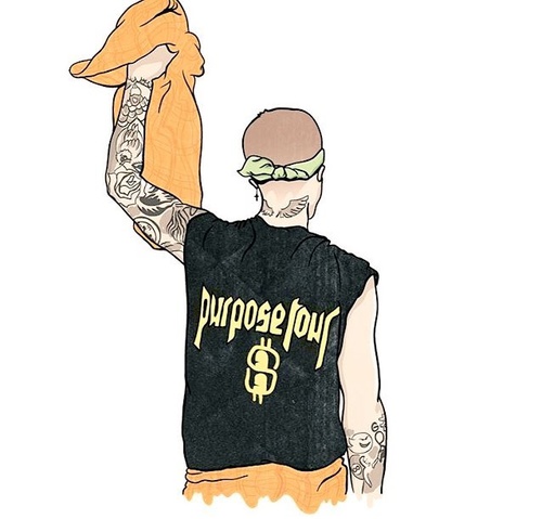 500x479 image about justin bieber in justin - Tour Drawing