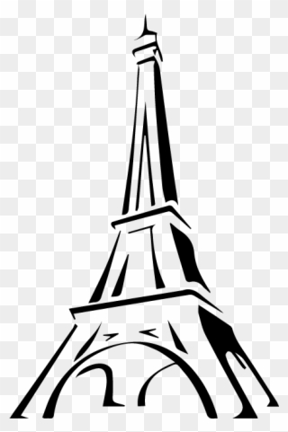 320x481 This Icon Represents The Eiffel Tower - Tour Eiffel Drawing