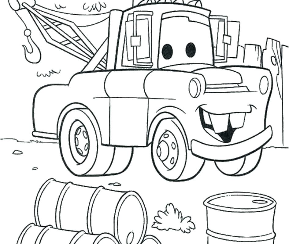 Tow Mater Drawing at PaintingValley.com | Explore collection of Tow ...