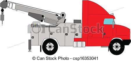 450x212 heavy duty tow truck car ambulance - Tow Truck Drawing