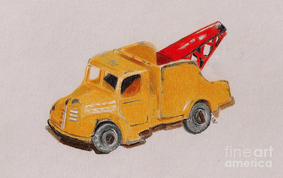 900x568 matchbox tow truck drawing - Tow Truck Drawing