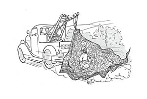 300x202 tow truck art fine art america - Tow Truck Drawing