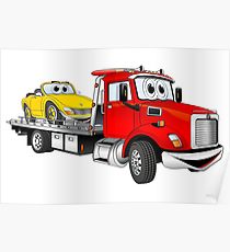210x230 tow truck drawing posters redbubble - Tow Truck Drawing