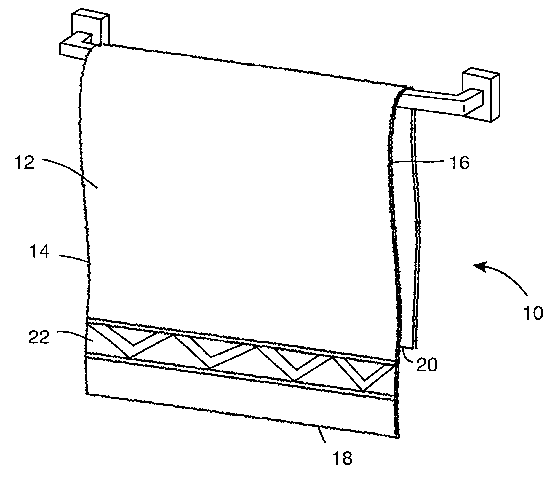 1873x1626 Brevet - Towel Drawing