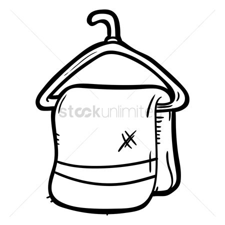 450x450 Free Towel Drawing Stock Vectors Stockunlimited - Towel Drawing