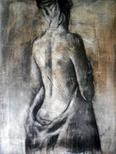 375x498 Girl In A Towel Drawing - Towel Drawing