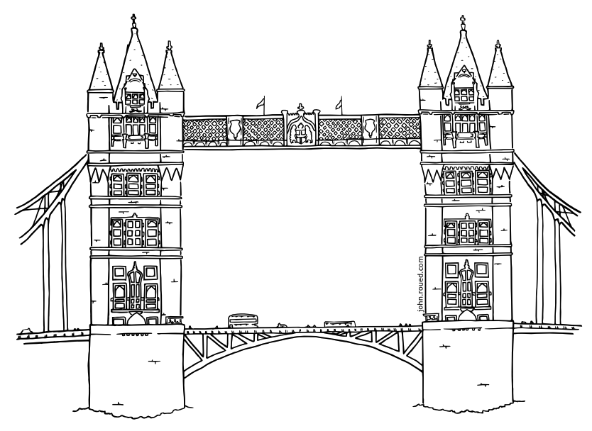 Tower of london рисунок