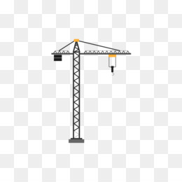 260x260 Tower Crane Png - Tower Crane Drawing