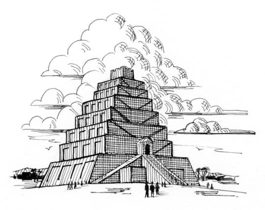 540x427 the tower of babel saint mary's press - Tower Of Babel Drawing
