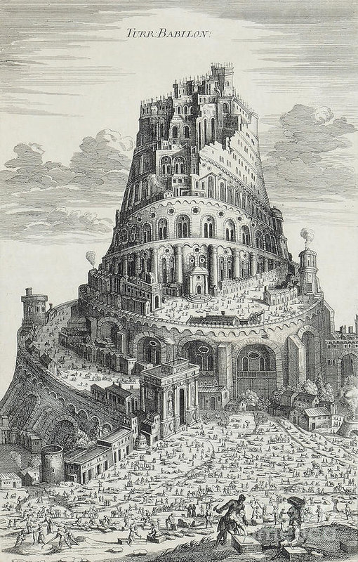 Tower Of Babel Drawing at PaintingValley.com | Explore collection of ...