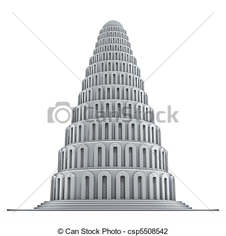 450x470 tower babel illustrations and clipart tower babel royalty free - Tower Of Babel Drawing