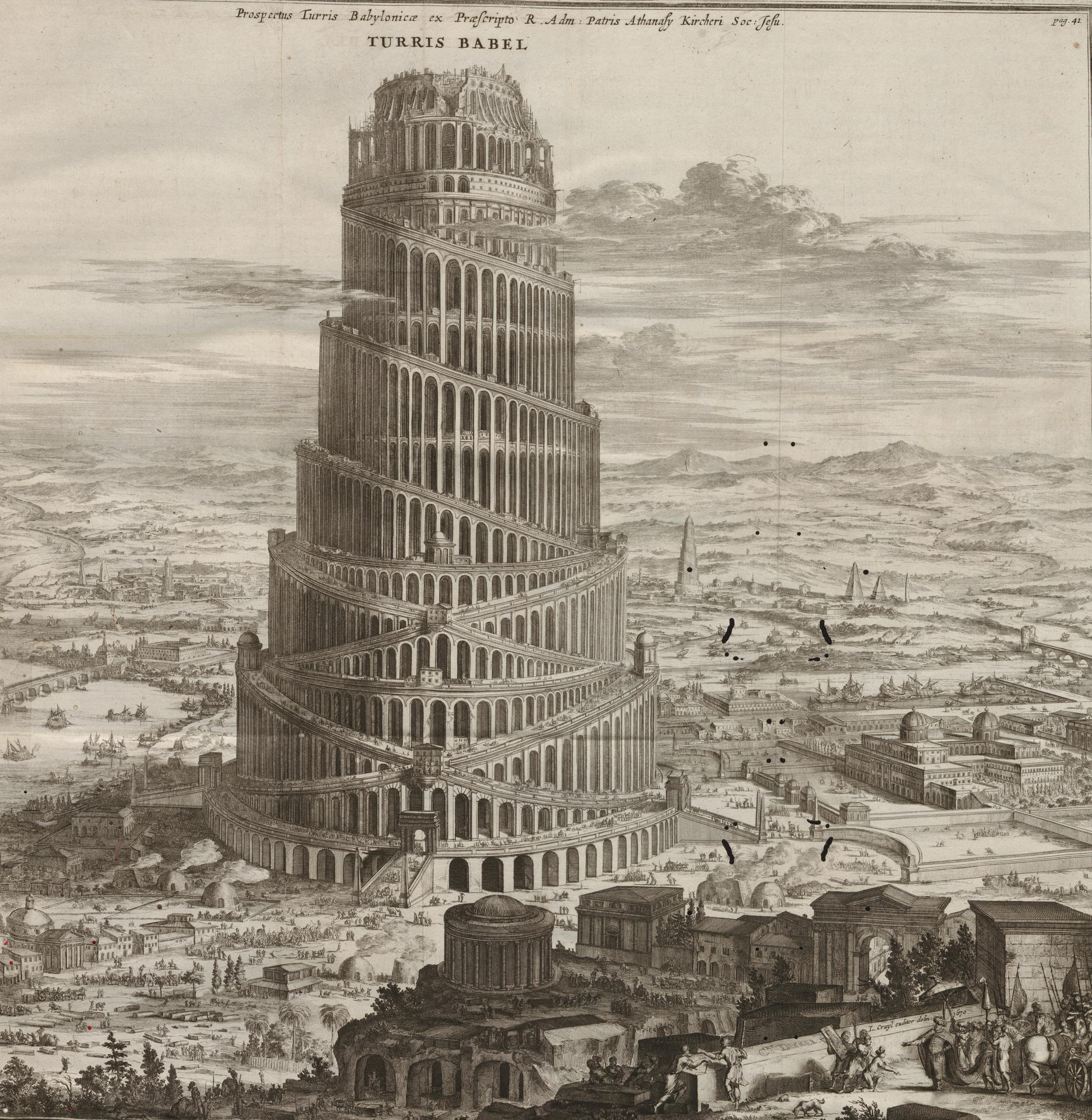 1868x1916 Tower Of Babel - Tower Of Babel Drawing