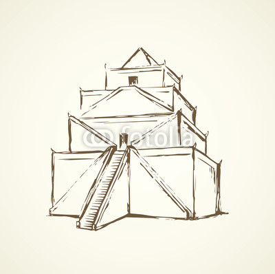 400x398 tower of babel vector drawing buy photos ap images detailview - Tower Of Babel Drawing