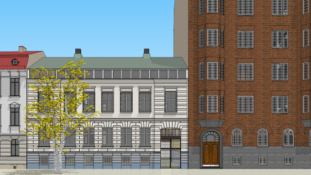 640x360 eneroth townhouse system sketchup extension warehouse - Townhouse Drawing