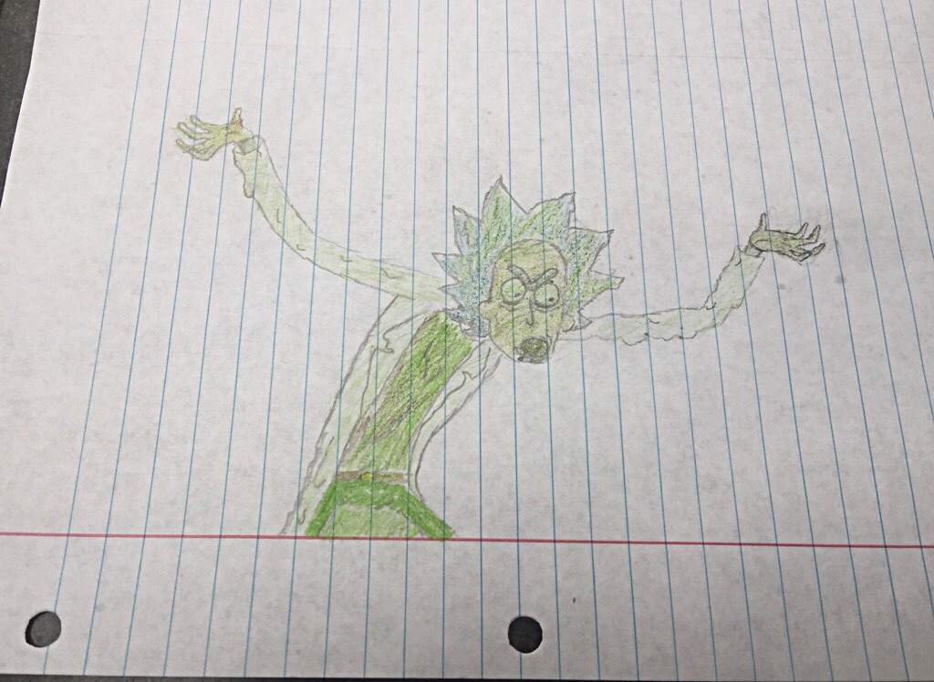 1024x748 toxic rick drawing!!!! rick and morty amino - Toxic Drawing
